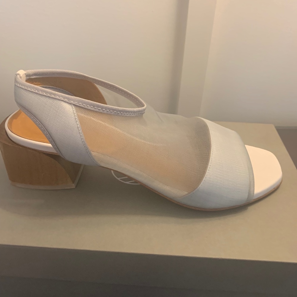 Original price $395.00  Coclico pewter colored sandal New with Box